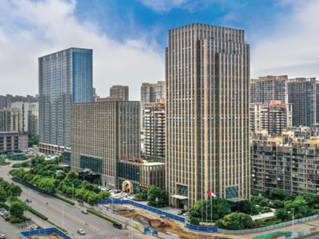 山水名城振業大廈A、B座工程榮獲安徽省建設工程“黃山杯”獎